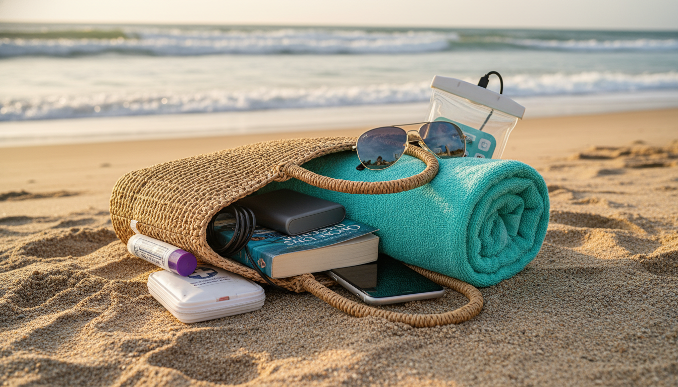 Czego nie może zabraknąć w Twojej torbie plażowej