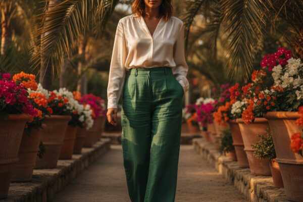 Jaka bluzka pasuje do zielonych spodni – sprawdź najlepsze inspiracje i kolory