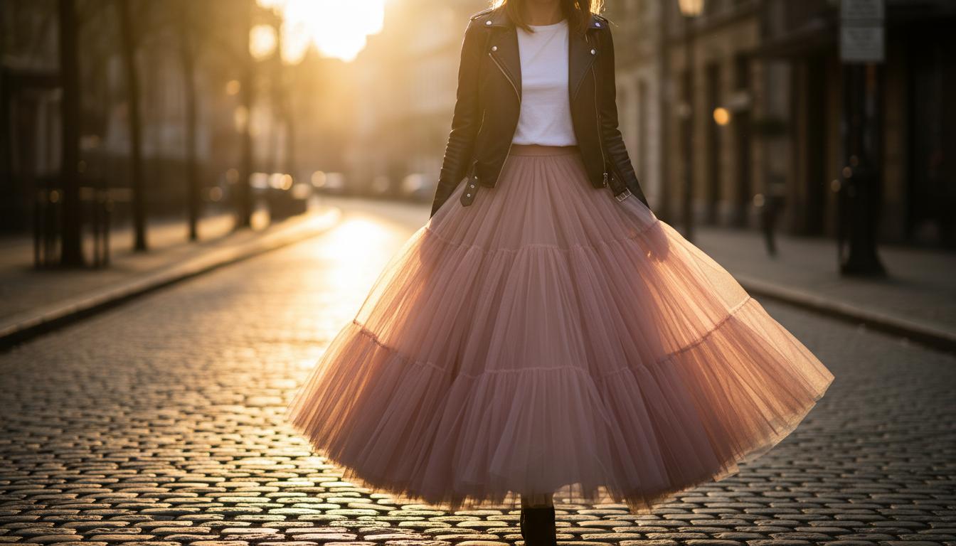 Jaką górę dobrać do tiulowej spódnicy, by stworzyć idealny look