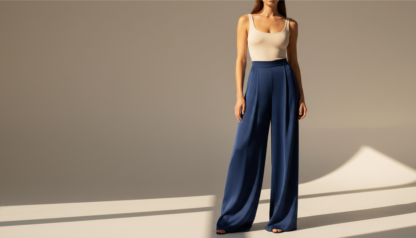 Jakie kroje spódnic i spodni zrównoważą szerokie biodra u gruszki?