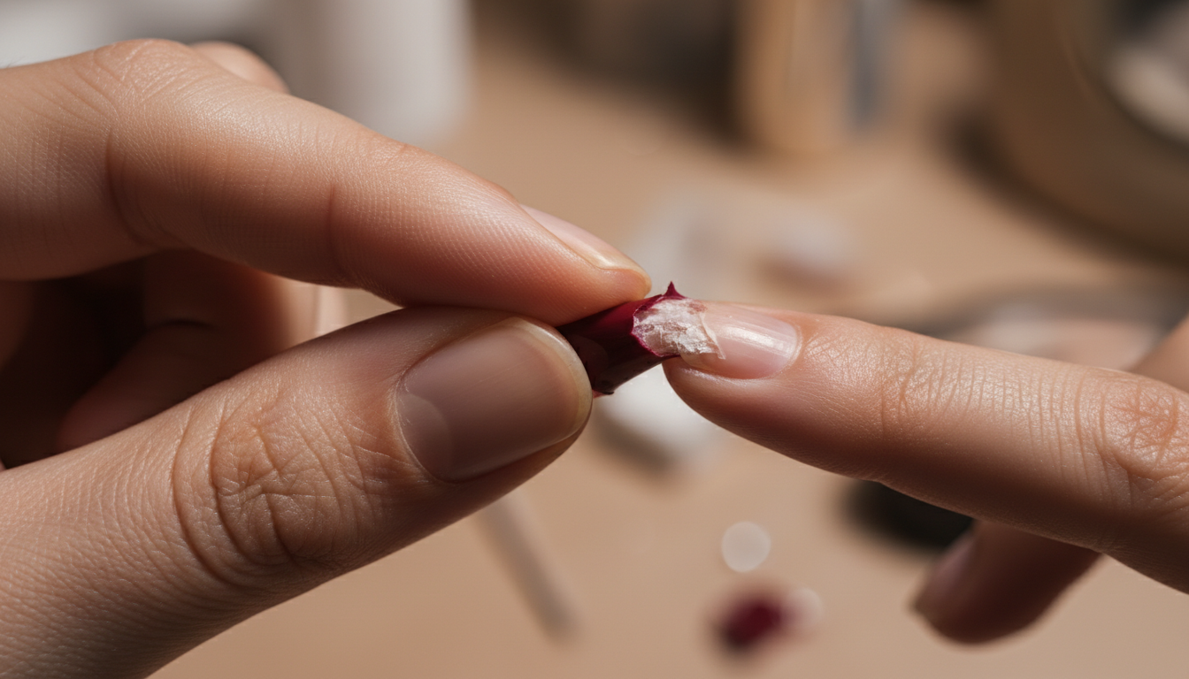 Czego absolutnie nie wolno robić podczas samodzielnego usuwania lakieru